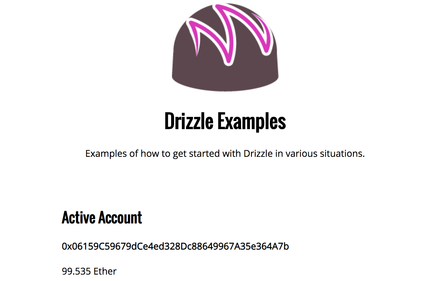 Drizzle truffle box dapp