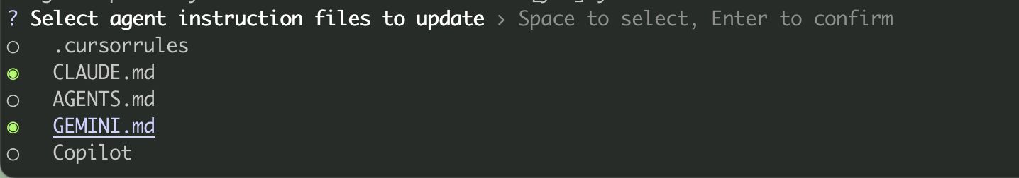 Select Agent Files to Create