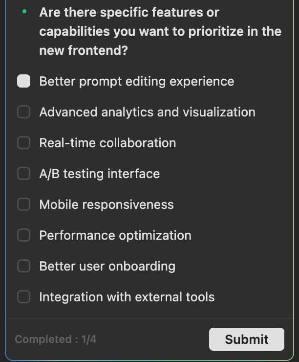 Verdent Follow Up Questions