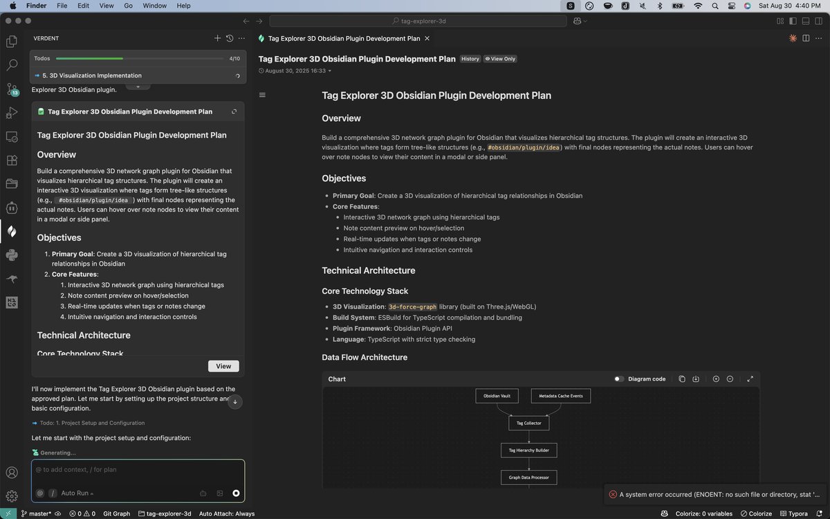Verdent Project Plan